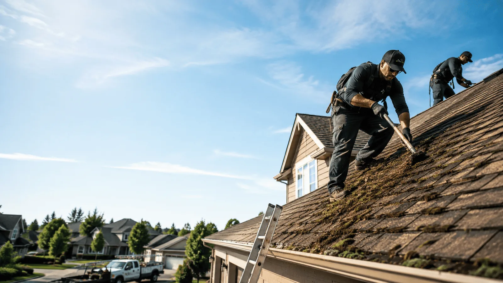 Roof Moss Removal in Avinger, TX near me